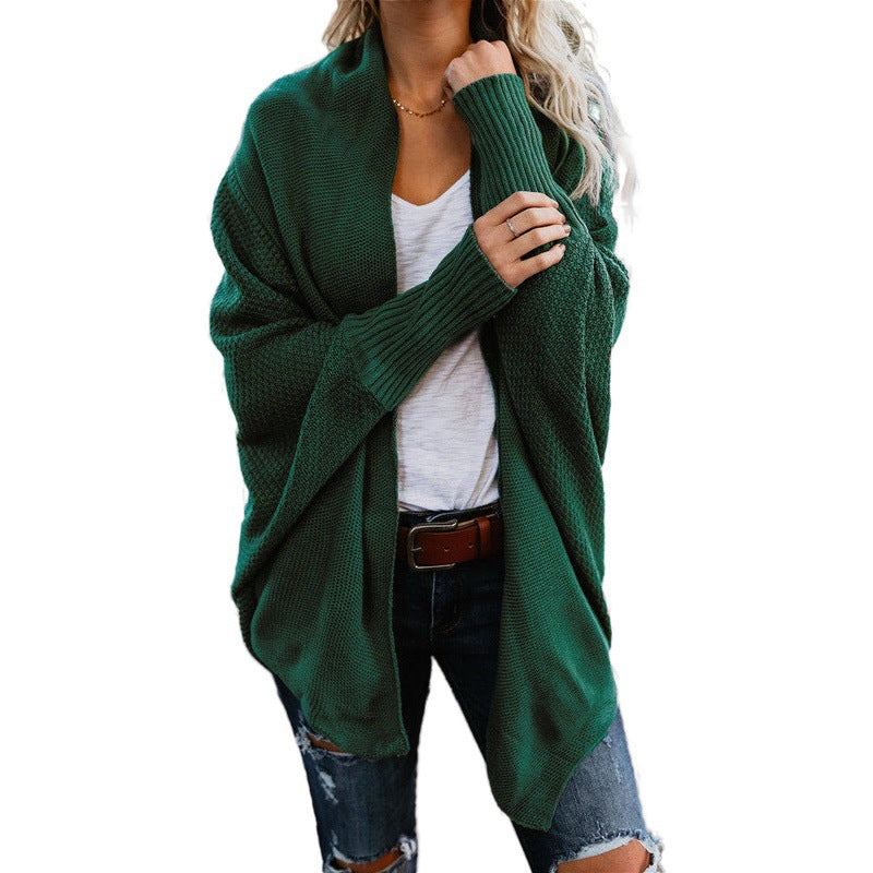 Oversized Casual Solid Color Windbreaker Warm Chic Coat