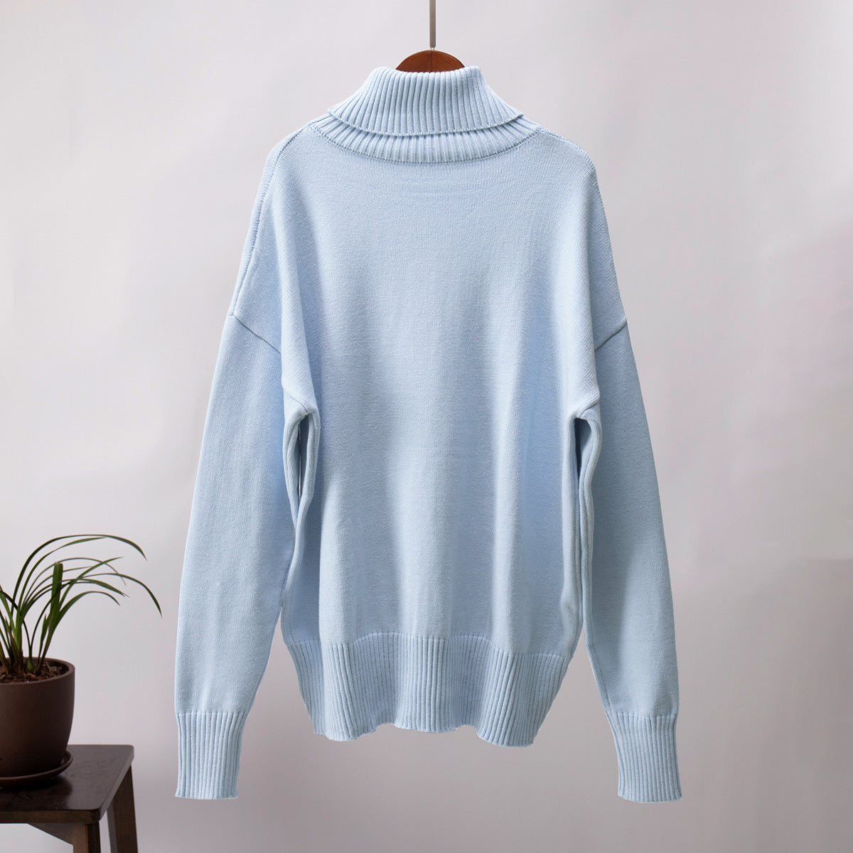 Women's Loose Knitted Pullover Sweater