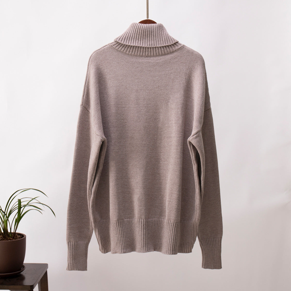 Women's Loose Knitted Pullover Sweater