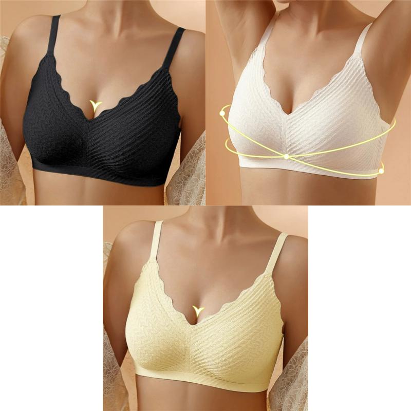 🔥Hot Sell🔥⏰LAST DAY  Buy 1 Get 1 Free⏰Transpirable Ice Silk Wireless Push Up Plus Size Bra