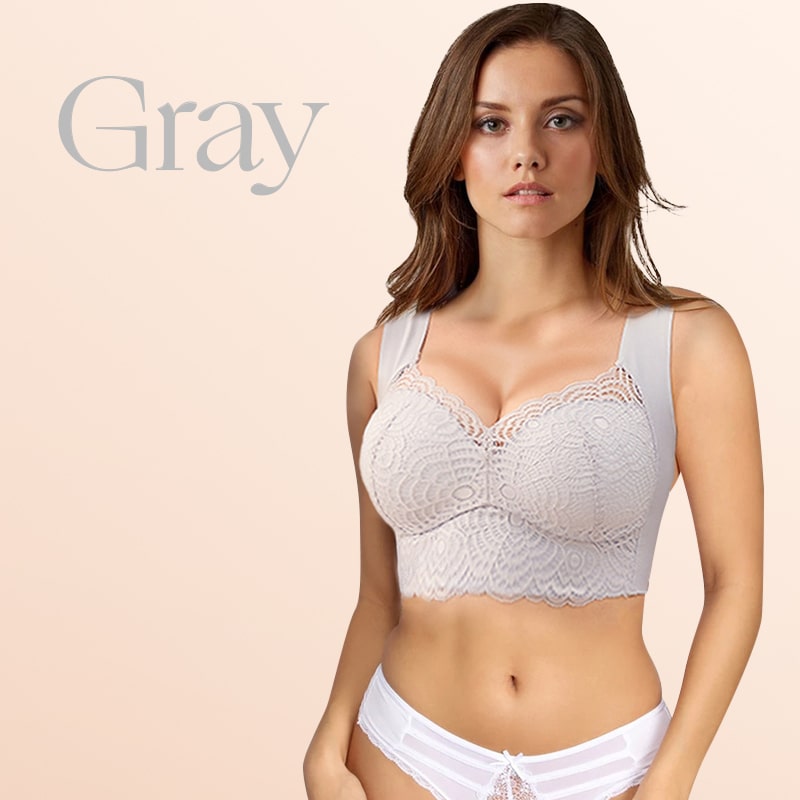 Ultimate Lift Full-Figure Seamless Lace Cut-Out Bra